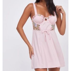 Pink for love and lemons babydoll